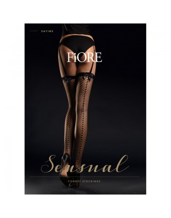 Satine Bas 30 DEN - Noir