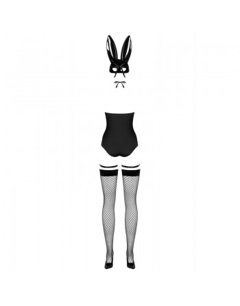 Bunny Costume 4 pcs - Noir