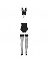 Bunny Costume 4 pcs - Noir