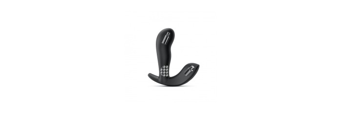 Vibromasseur Twist Delight - Noir 