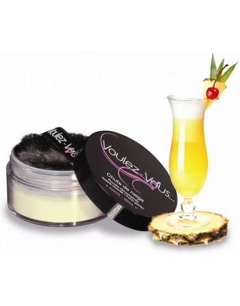 Poudre gourmande Chute de neige Pina Colada - 25 gr