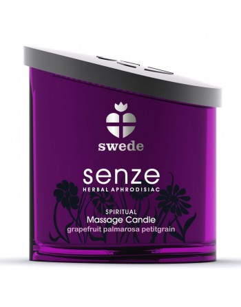 Bougie de massage Spiritual Senze Swede Pamplemousse - 150 ml