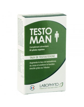 Testoman Taux de Testostérone - 60 gélules