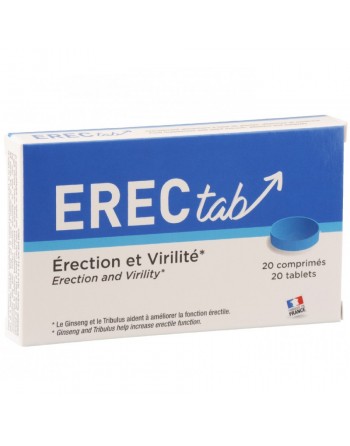 Erectab Erection et Vitalité - 20 Comprimés