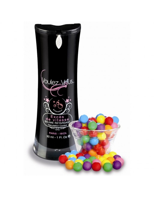 Baume retardant Exces de vitesse BubbleGum - 30 ml Baume retardant Exces de vitesse BubbleGum - 30 ml