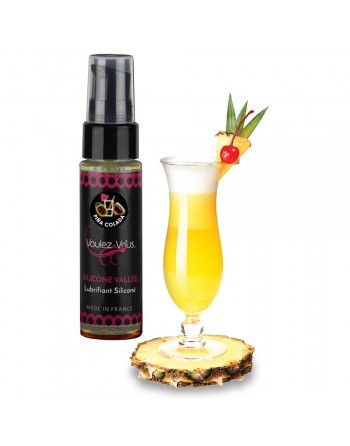 Lubrifiant Silicone Vallée Saveur Pina Colada - 35 ml