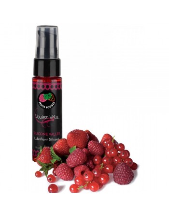 Lubrifiant Silicone Vallée Saveur Fruits Rouges - 35 ml