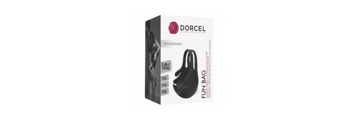 Cockring Fun Bag Dorcel - Noir