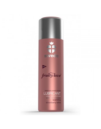 Lubrifiant Fruity Love Fraise Vin Pétillant - 50 ml
