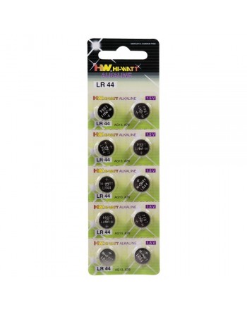 Piles boutons type LR44 X10