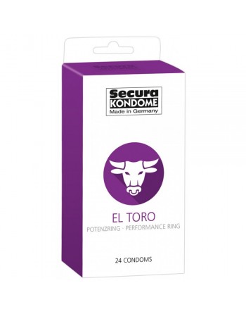 24 Préservatifs Retardant - El Toro