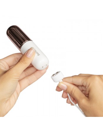 Stimulateur Satisfyer Secret Affair - Blanc et Or rose