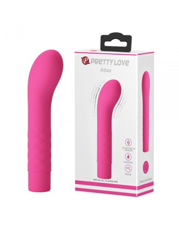 Vibromasseur Pretty Love Atlas Rose - 10 vitesses