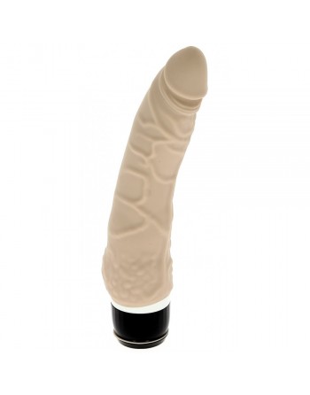 Vibromasseur en Silicone Classic Slim Beige