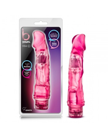 Vibromasseur Realiste B-Yours Vibe 6 Rose - 23 cm