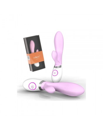 Vibromasseur en silicone Rabbit G-Spot rose - 7 vitesses
