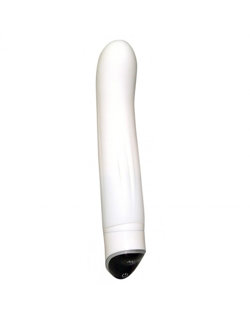 Vibromasseur Smile Easy Blanc en silicone - 7 vitesses Vibromasseur Smile Easy Blanc en silicone - 7 vitesses