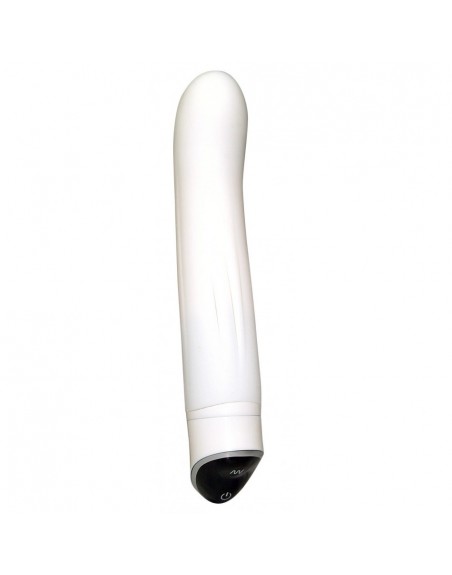 Vibromasseur Smile Easy Blanc en silicone - 7 vitesses