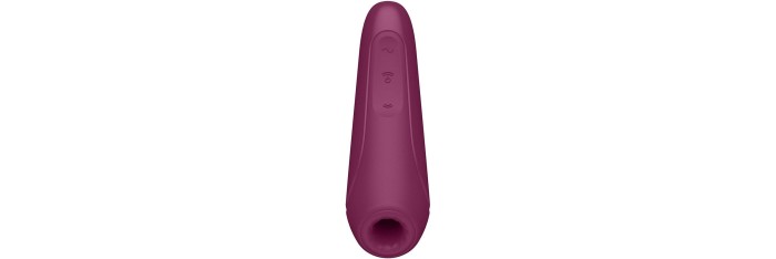 Stimulateur connecté Satisfyer Curvy 1 - Bordeaux