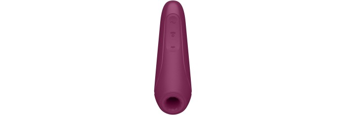 Stimulateur connecté Satisfyer Curvy 1 - Bordeaux