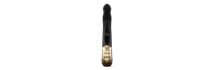 Vibromasseur Dorcel Baby Rabbit 21 cm 2.0 - Noir et Or