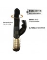 Vibromasseur Dorcel Baby Rabbit 21 cm 2.0 - Noir et Or