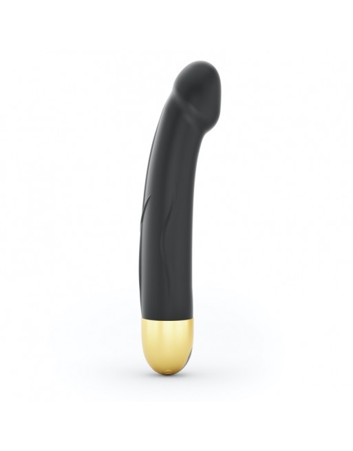Vibromasseur Real Vibration M 22 cm 2.0 - Noir et Or Vibromasseur Real Vibration M 22 cm 2.0 - Noir et Or