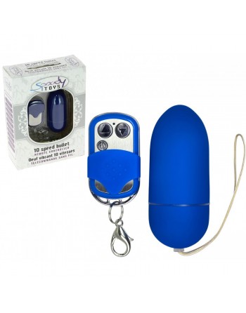 Oeuf vibrant radiocommande Spoody One marine - 10 vitesses