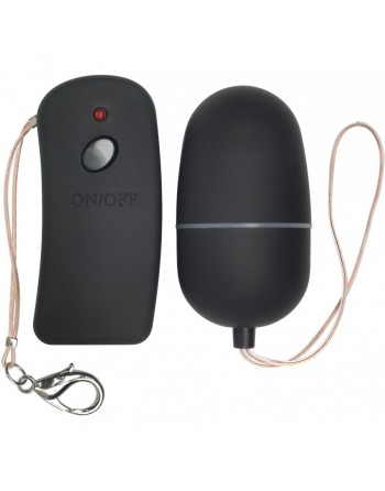 Oeuf vibrant radiocommande Spoody Two noir - 10 vitesses