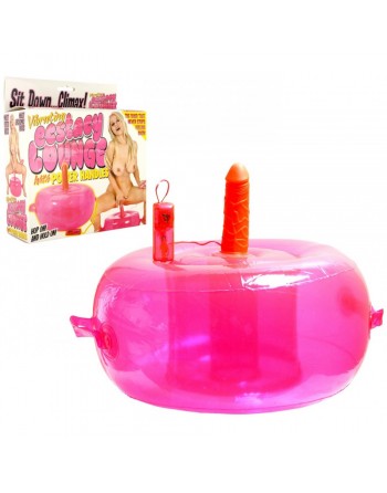 Siege Gonflant avec Vibromasseur Ecstasy Lounge