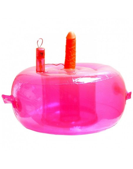 Siege Gonflant avec Vibromasseur Ecstasy Lounge