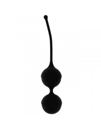 Boules de Geisha en Silicone Noir Ø 3,6 cm