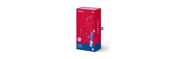 Vibromasseur Satisfyer Vibes Magic Bunny - Violet