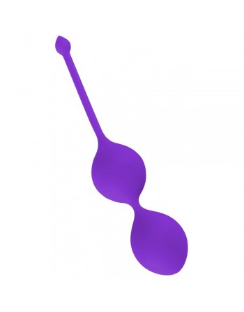 Boules de Geisha en silicone U-Tone pourpre
