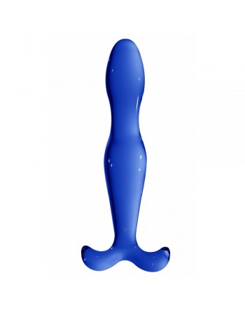 Gode en Verre Chrystalino Elegance Bleu