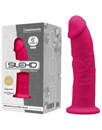 Gode Réaliste Rose Double Densité N° 2 - 15 cm