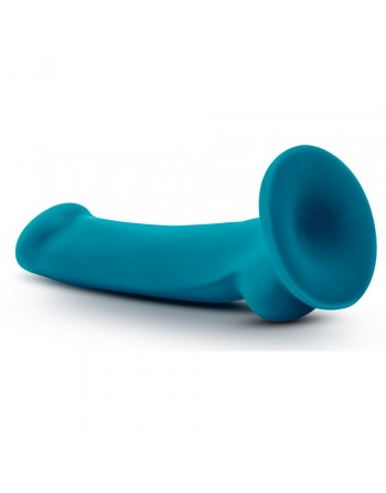 Gode Ventouse en silicone Temptasia Reina Bleu-vert - 17 cm