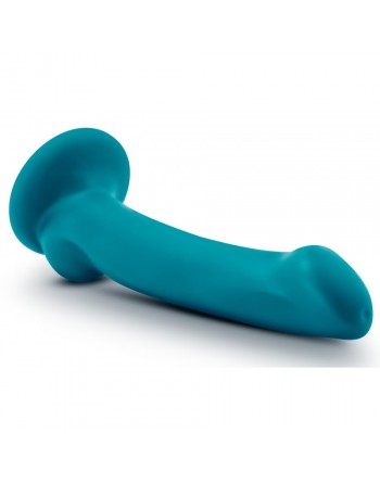 Gode Ventouse en silicone Temptasia Reina Bleu-vert - 17 cm