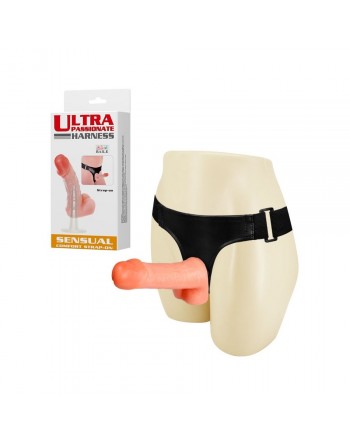 Gode Ceinture Réaliste Ultra Passionate - 18 cm