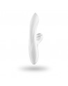 Stimulateur vibromasseur Satisfyer Pro G-Spot Rabbit - Blanc et Or rose