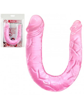 Double Dong Rose réaliste - 28 cm