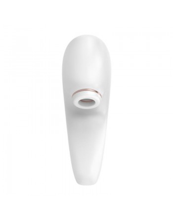 Stimulateur vibromasseur Satisfyer Pro 4 Couples - Blanc et Or rose