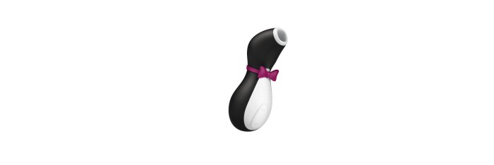 Stimulateur Satisfyer Pro Penguin Nouvelle Génération - Noir et Blanc