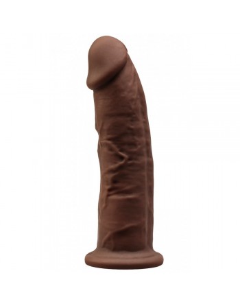 Gode Réaliste Marron Double Densité N° 2 - 15 cm