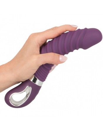 Vibromasseur USB Smile Chauffant Violet