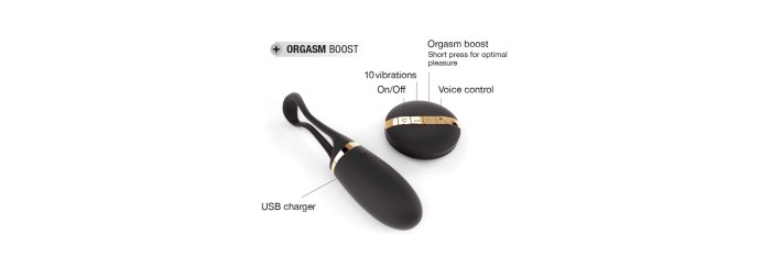 Oeuf Vibrant Dorcel Secret Delight - Gold