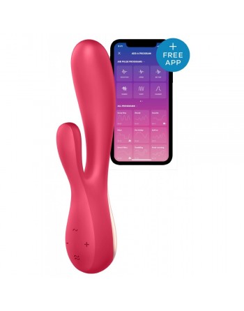 Vibromasseur Rechargeable Mono Flex Rouge
