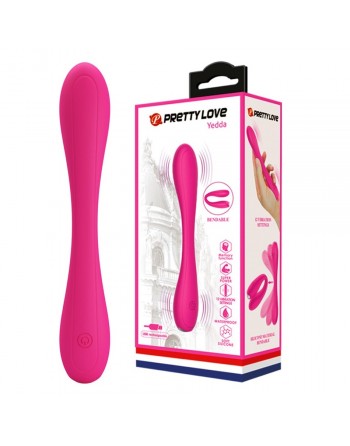 Vibromasseur Rechargeable Flexible Yedda Rose