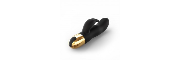 Vibromasseur Rabbit Expert G - Noir et Or