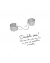 Desir Métallique - Menottes Bracelets - Argent